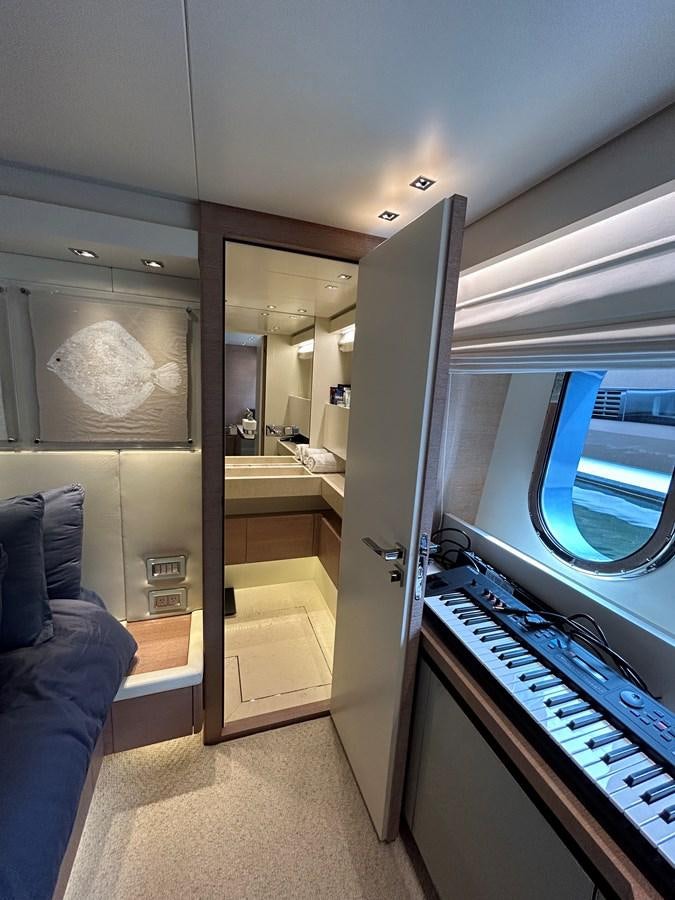 inside of a vehicle aboard KIND OF BLUE Yacht for Sale