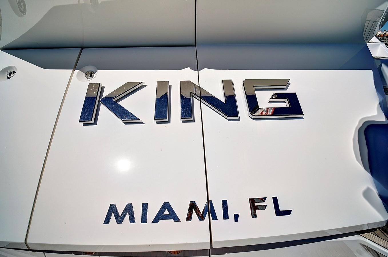 logo aboard KING Yacht for Sale