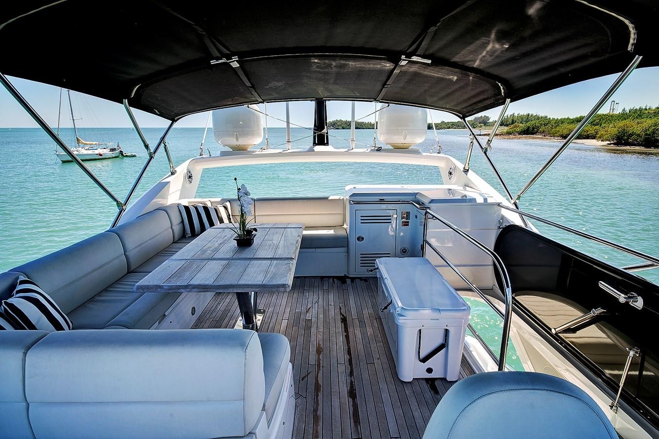 a boat on the water aboard KING Yacht for Sale