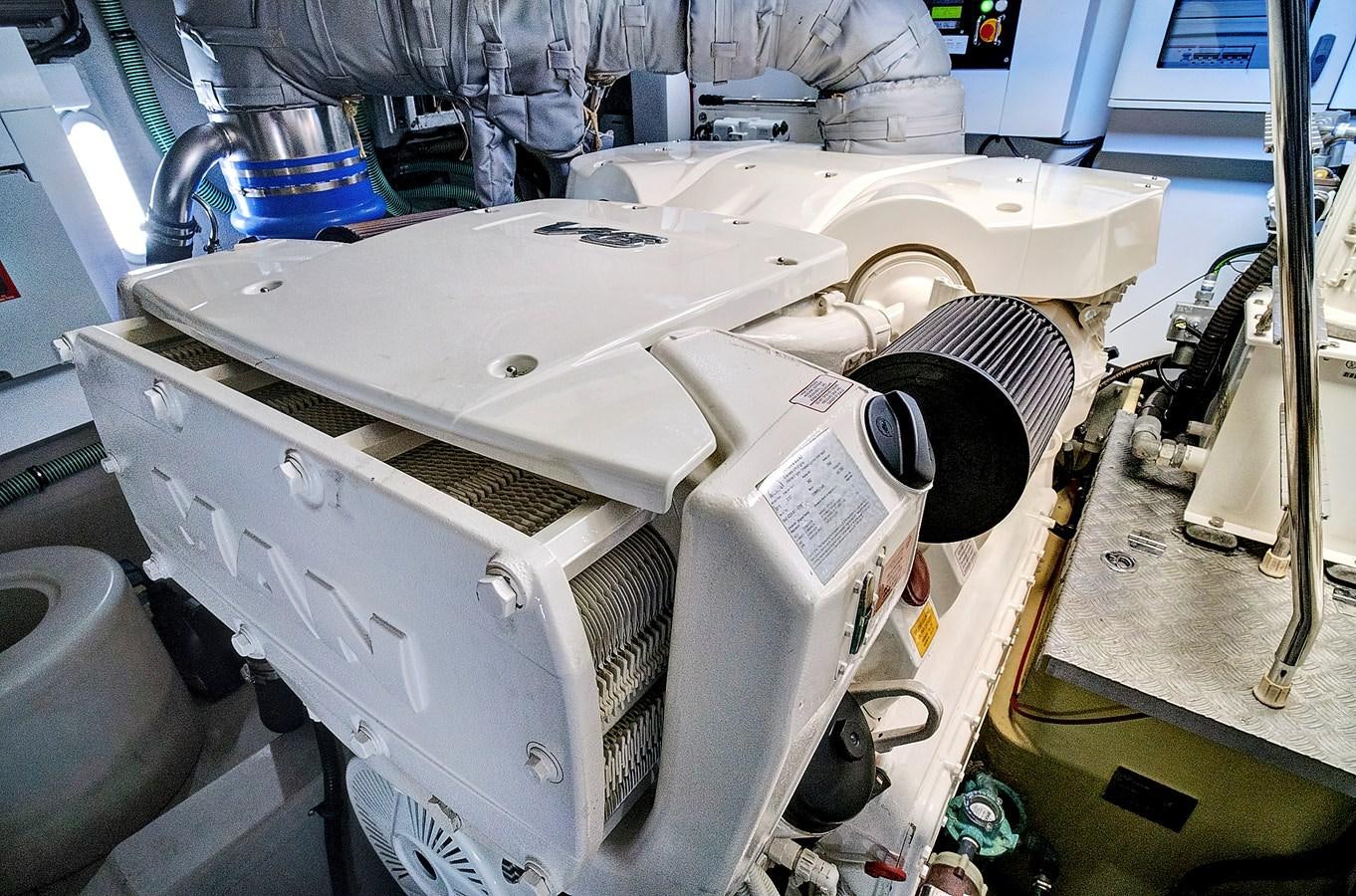 a machine in a room aboard KING Yacht for Sale