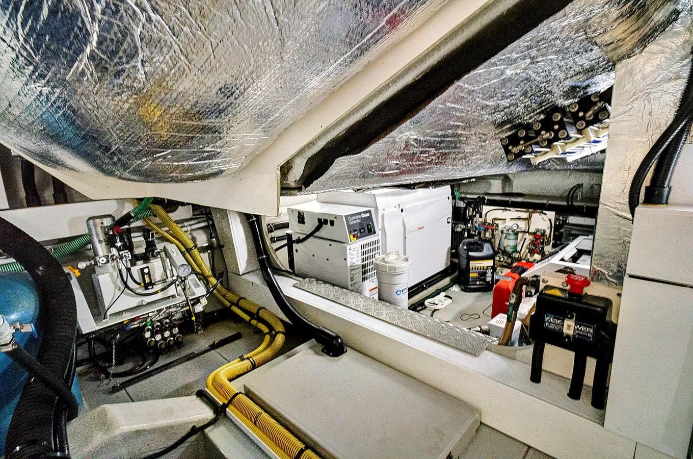 a large room with machinery aboard KING Yacht for Sale