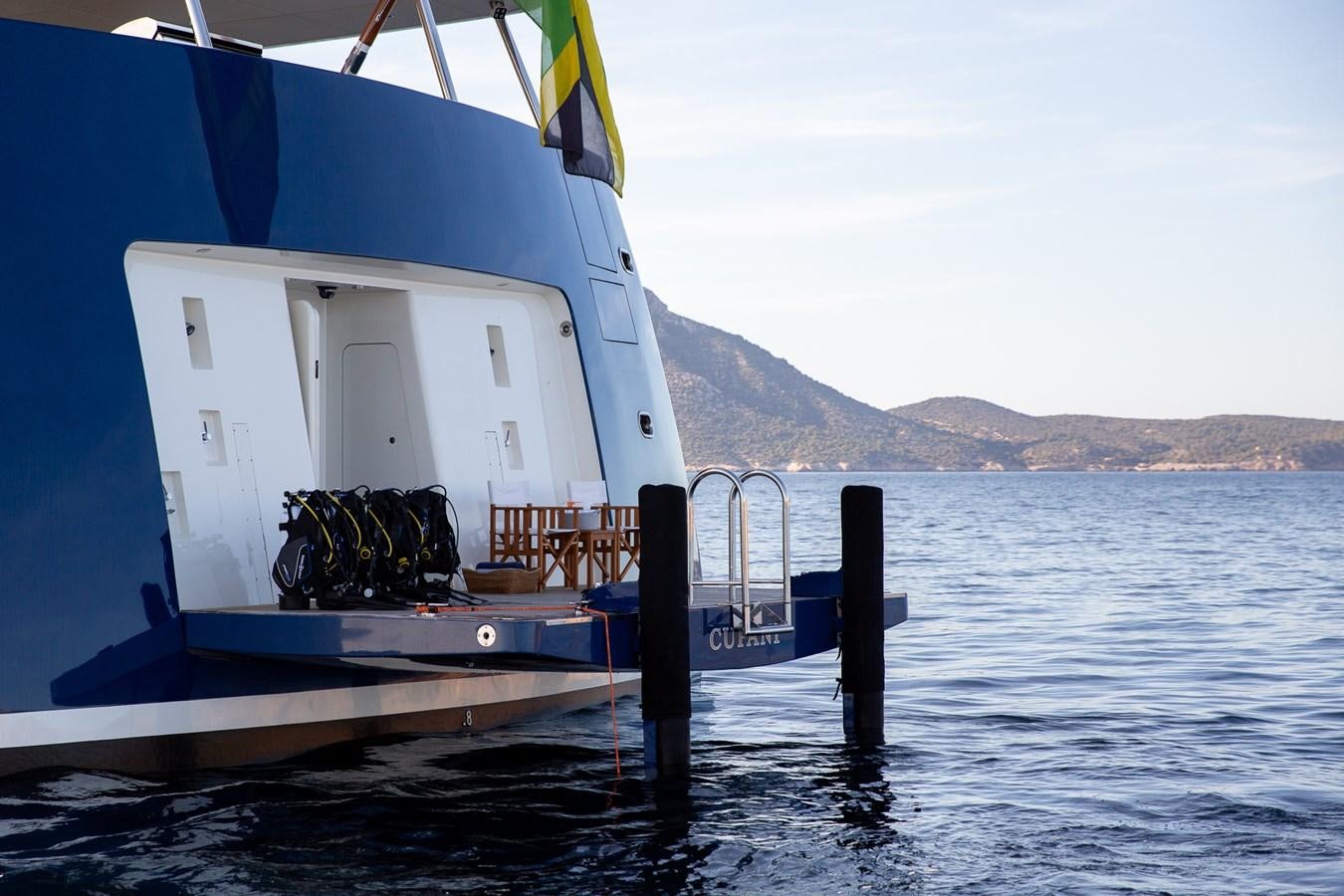 a boat on the water aboard CUPANI Yacht for Sale
