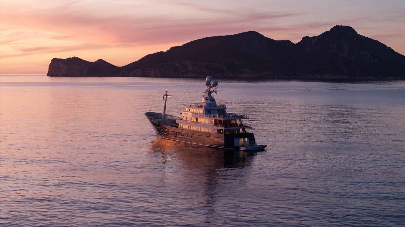 a boat in the water aboard CUPANI Yacht for Sale