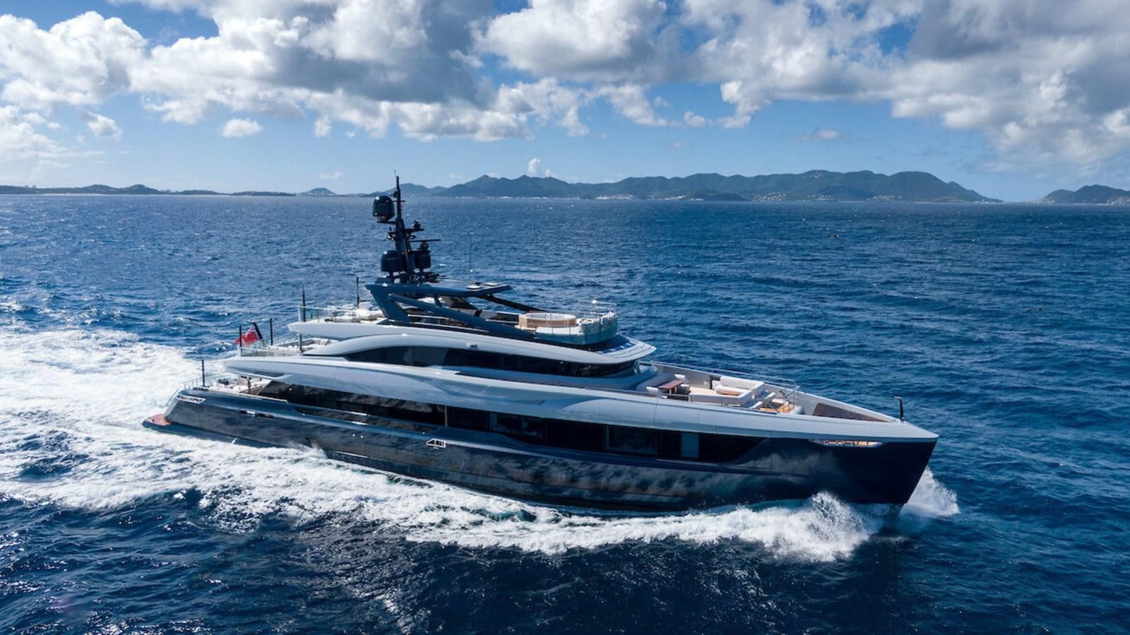 a boat on the water aboard ANCORA Yacht for Sale