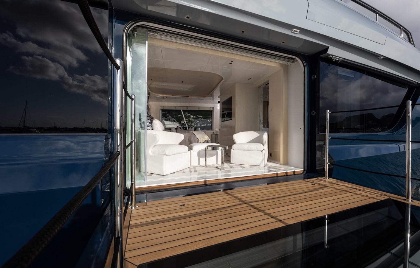 a boat on the water aboard ANCORA Yacht for Sale