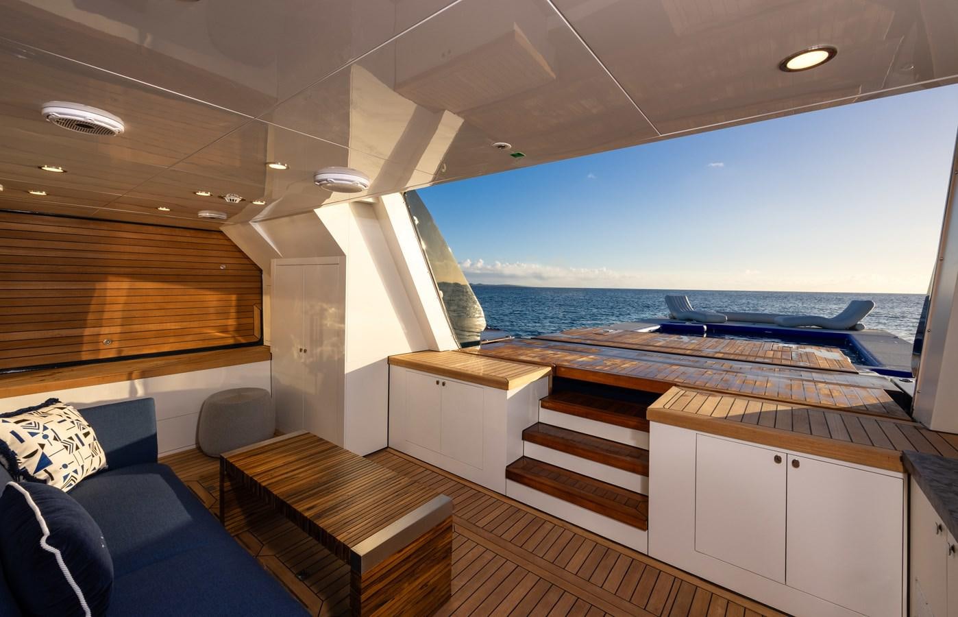 a boat on the water aboard ANCORA Yacht for Sale