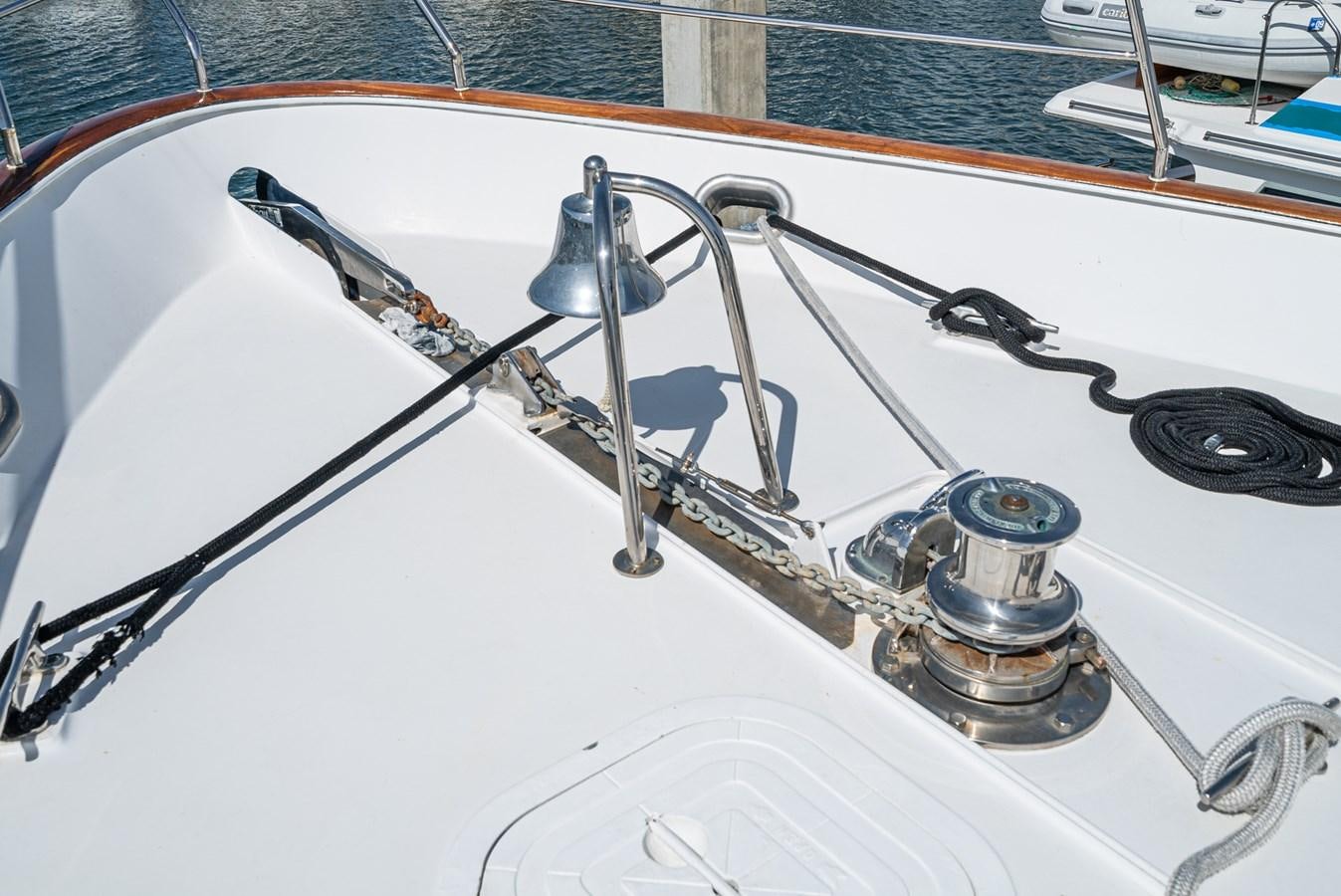 a close-up of a sink aboard NIRVANA Yacht for Sale