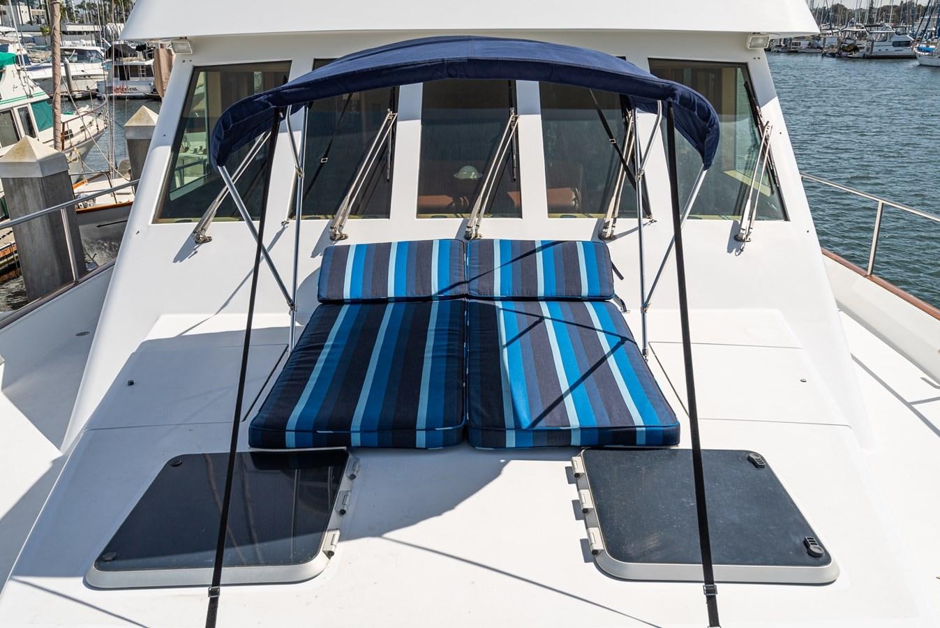 a boat on the water aboard NIRVANA Yacht for Sale