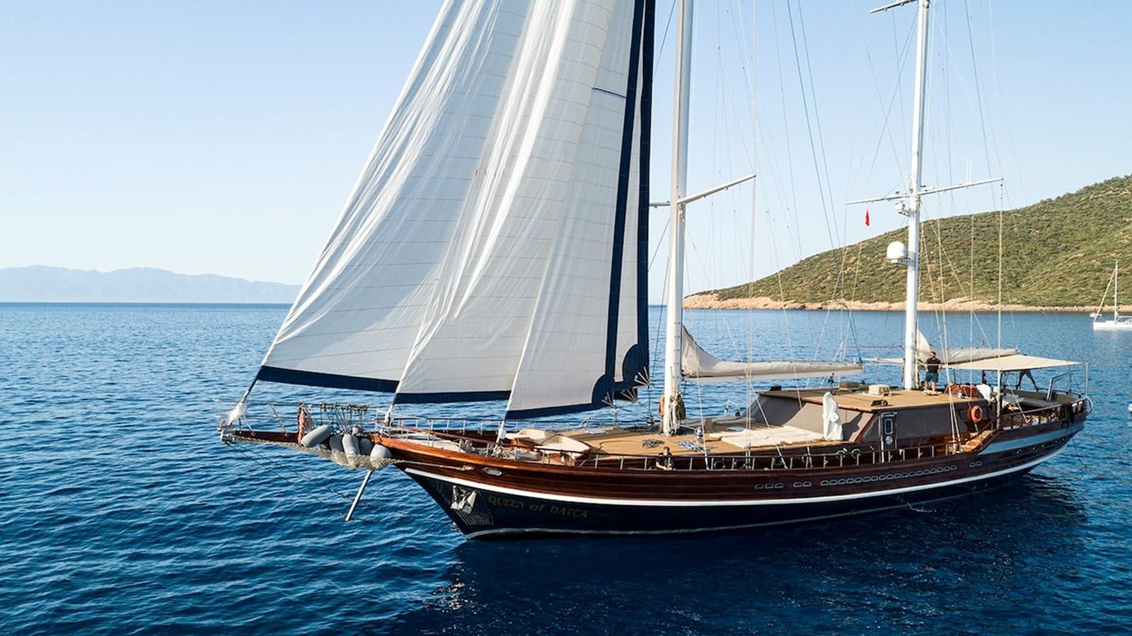 a boat in the water aboard QUEEN OF DATCA Yacht for Sale