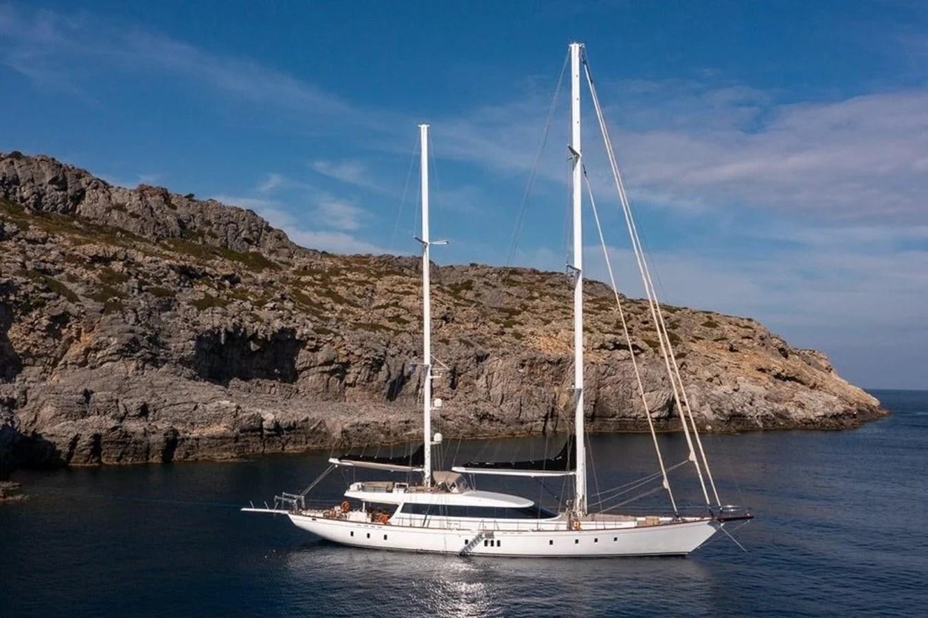 a sailboat on the water aboard CUSTOM MOTORSAILOR Yacht for Sale