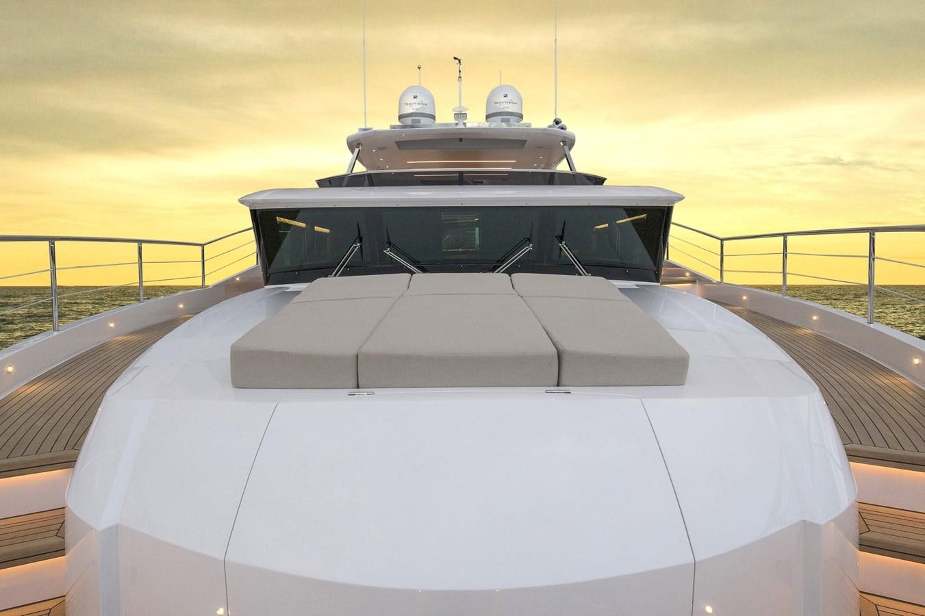 a boat on a body of water aboard HORIZON Yacht for Sale