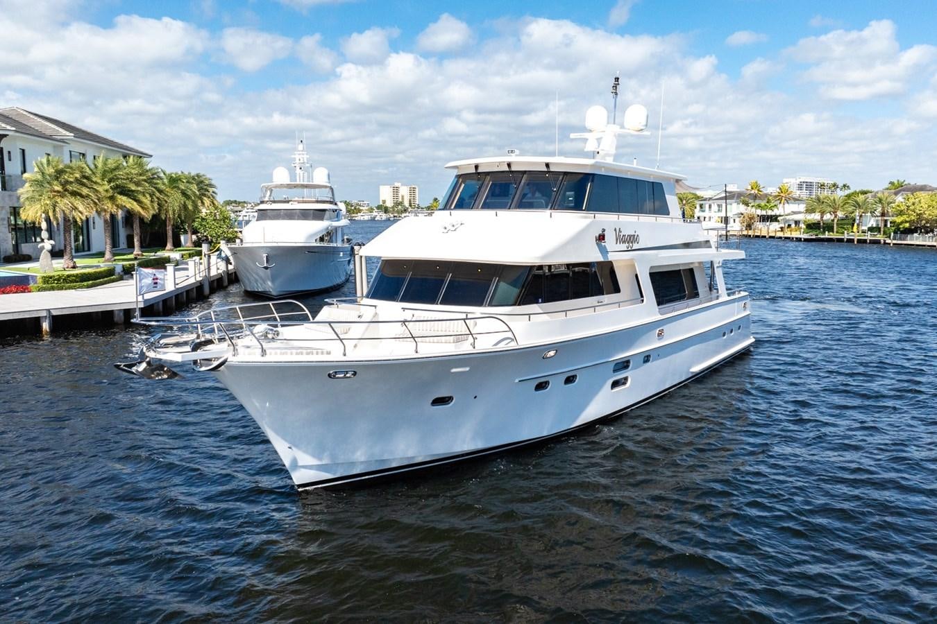 a couple of boats in the water aboard VIAGGIO Yacht for Sale