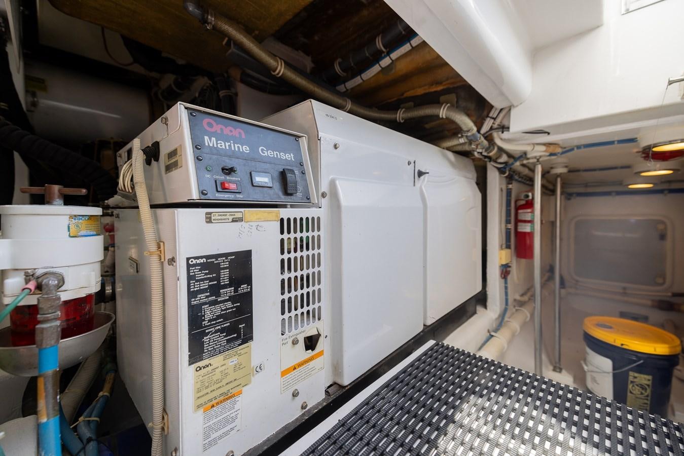 a machine with a vent aboard TEMPTATION Yacht for Sale