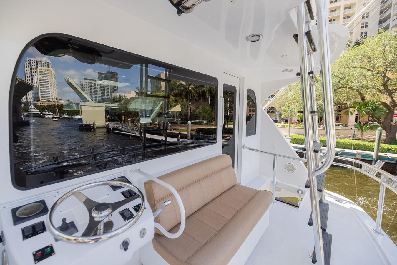 a boat on the water aboard TEMPTATION Yacht for Sale