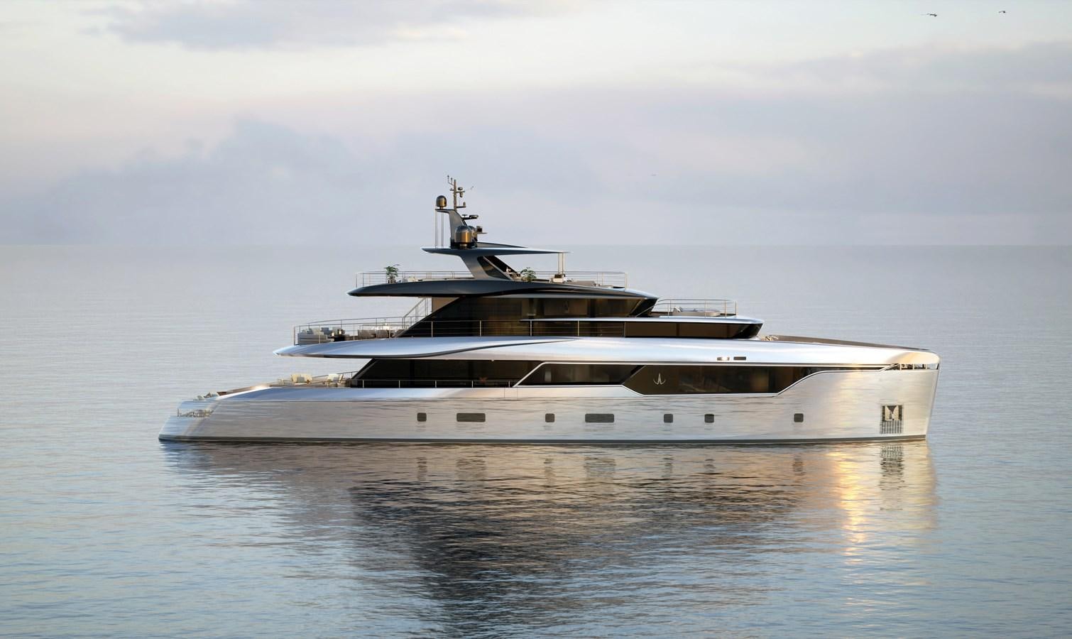 a large white yacht aboard NL37 Yacht for Sale