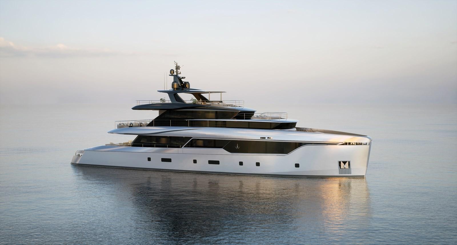 a white yacht on the water aboard NL37 Yacht for Sale