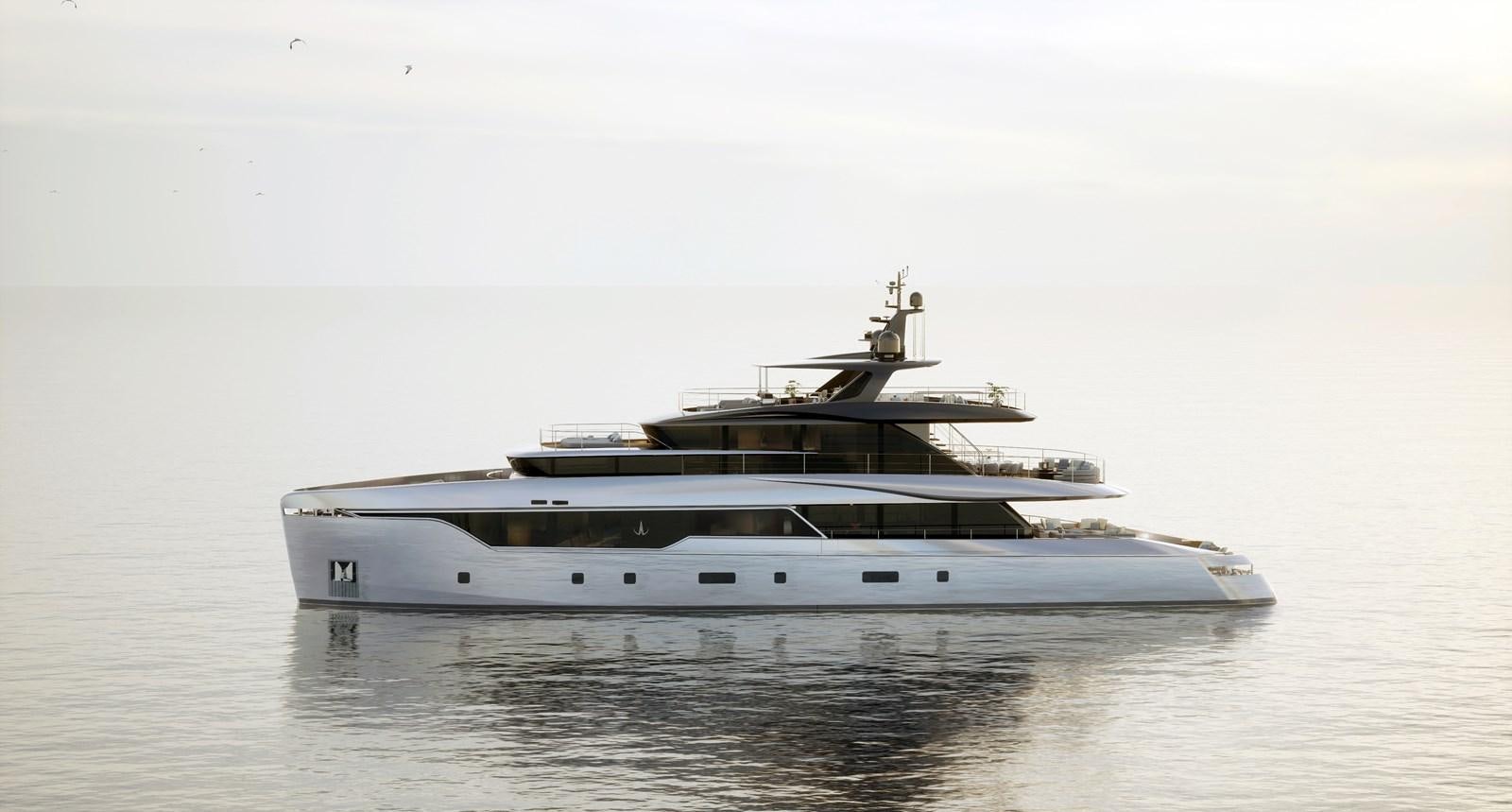 a white boat in the water aboard NL37 Yacht for Sale