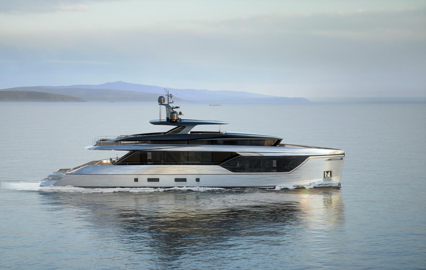 a boat on the water aboard NL30 Yacht for Sale