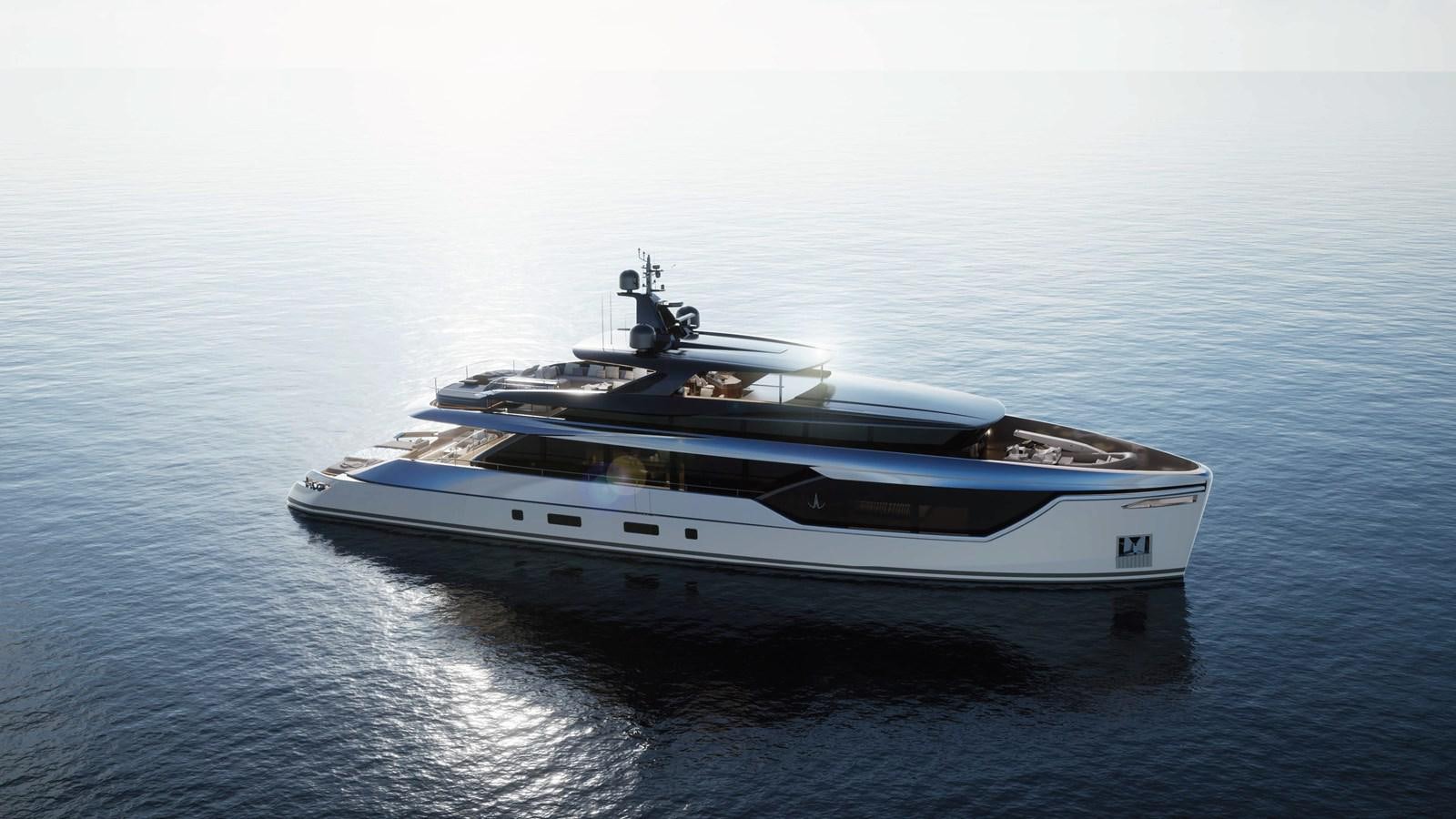 a white yacht in the water aboard NL30 Yacht for Sale