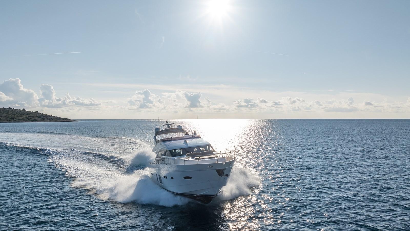 a boat on the water aboard SEA DREAM II Yacht for Sale