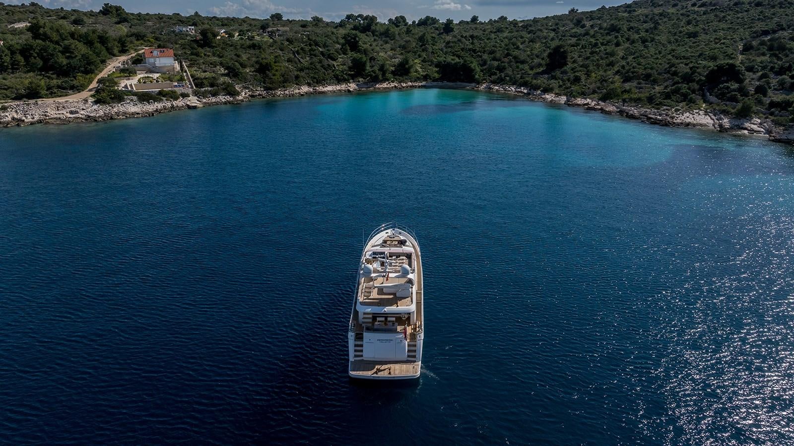 a boat on the water aboard SEA DREAM II Yacht for Sale