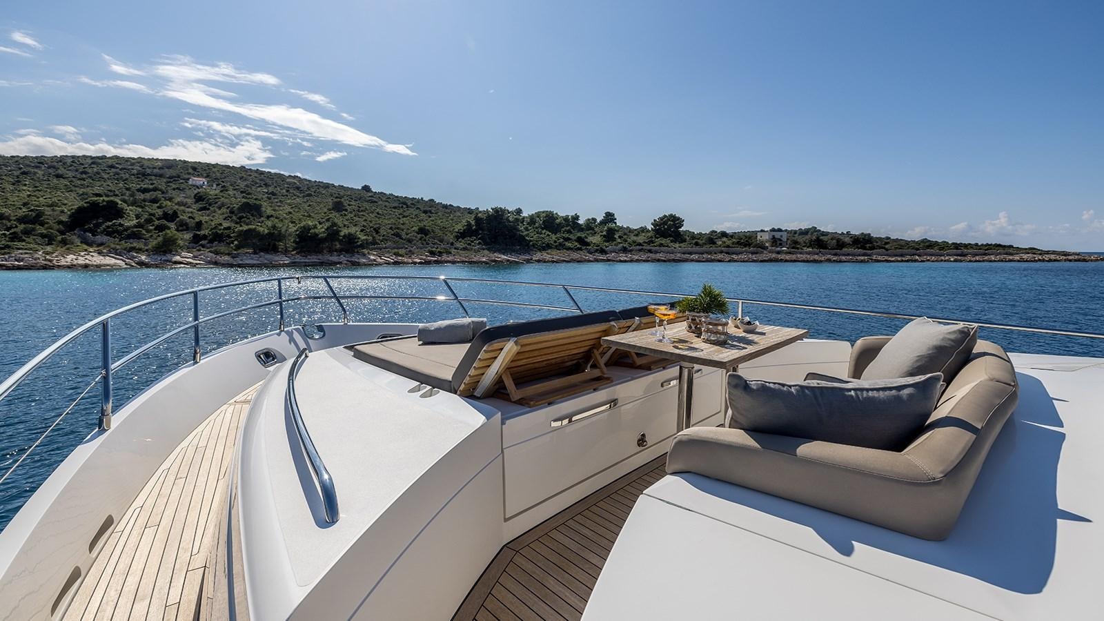 a boat on the water aboard SEA DREAM II Yacht for Sale