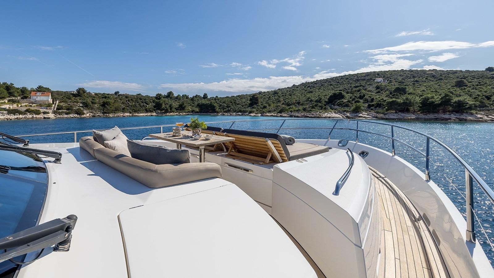 a boat on the water aboard SEA DREAM II Yacht for Sale