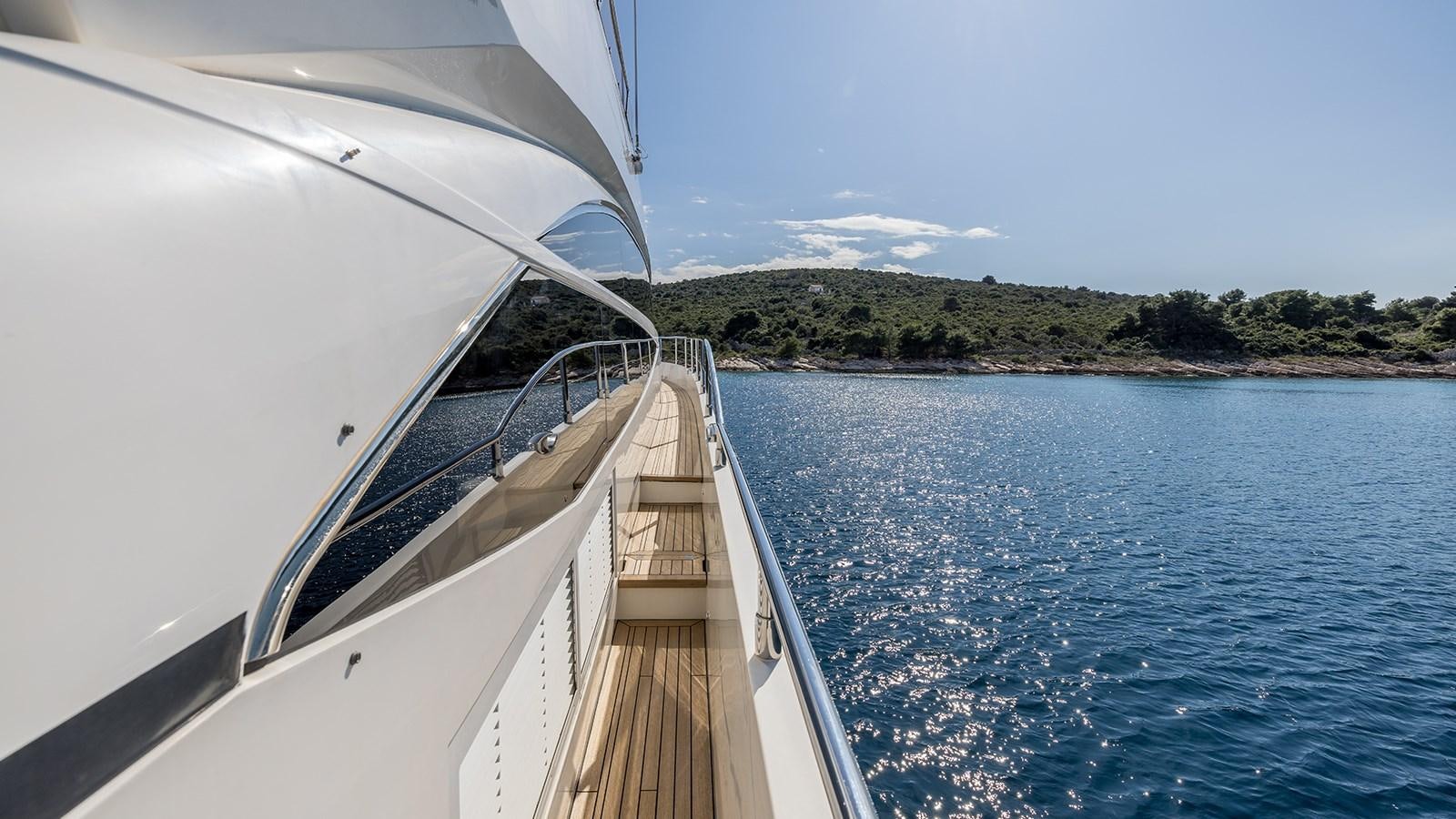 a boat on the water aboard SEA DREAM II Yacht for Sale