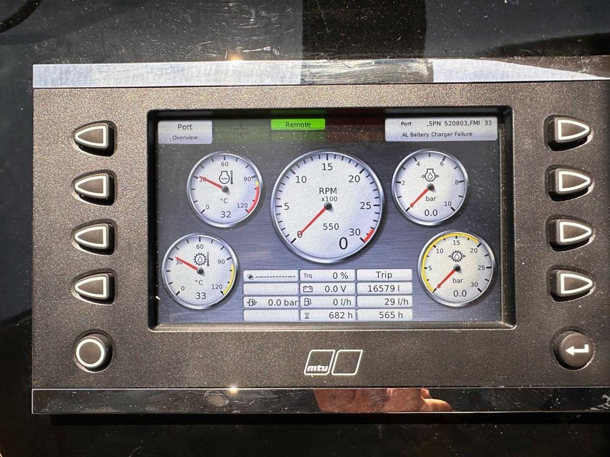 calendar aboard LONG TENG Yacht for Sale