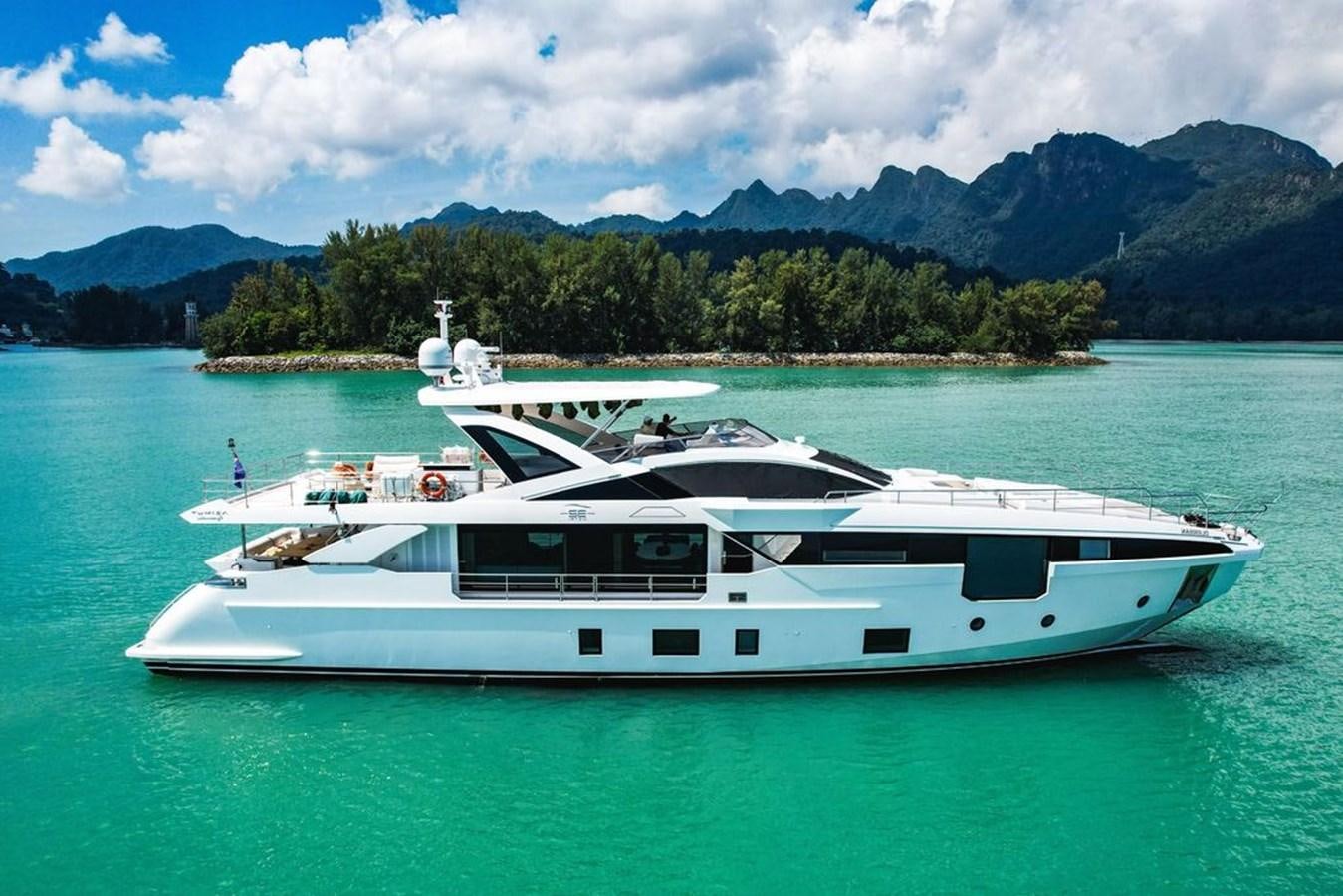 a boat in the water aboard LONG TENG Yacht for Sale