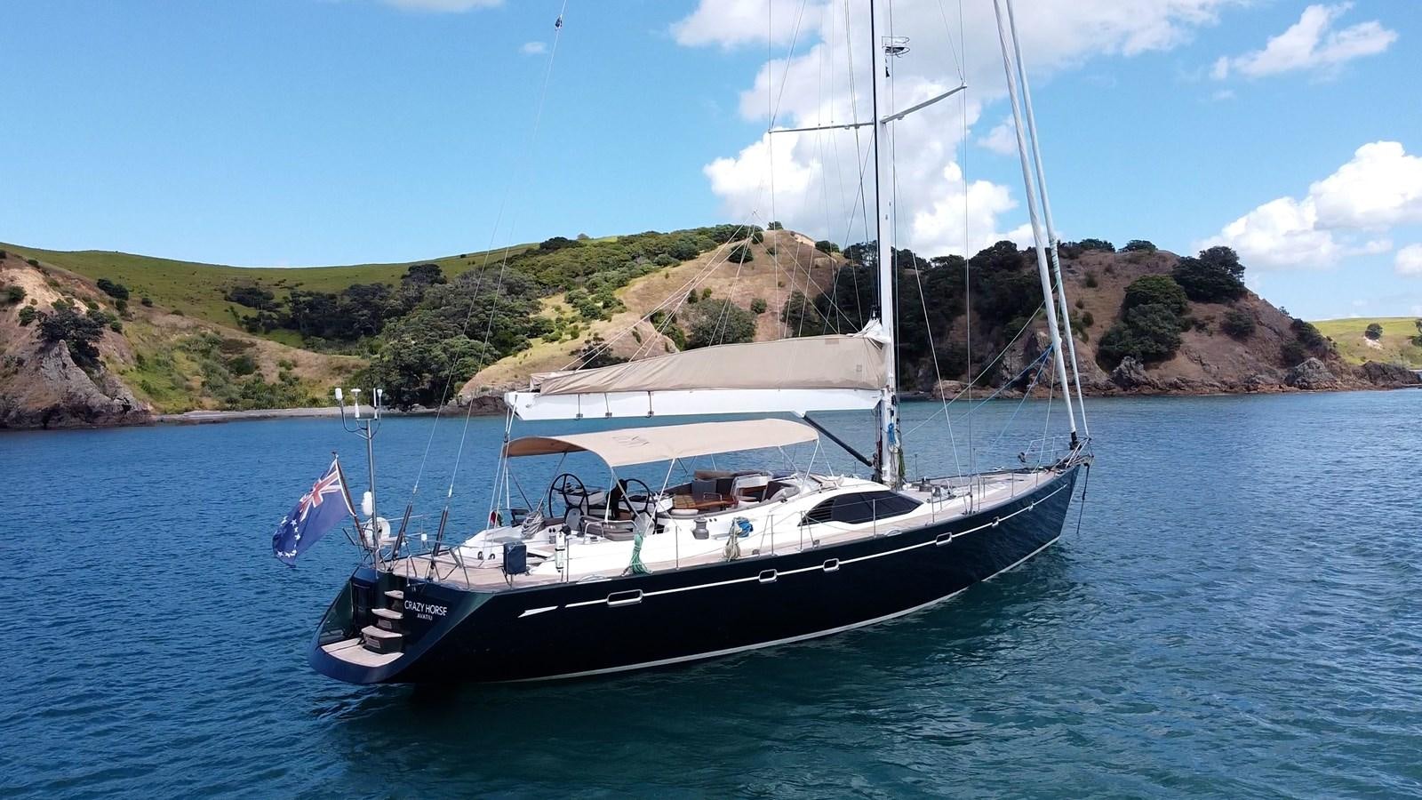 a boat on the water aboard CRAZY HORSE Yacht for Sale