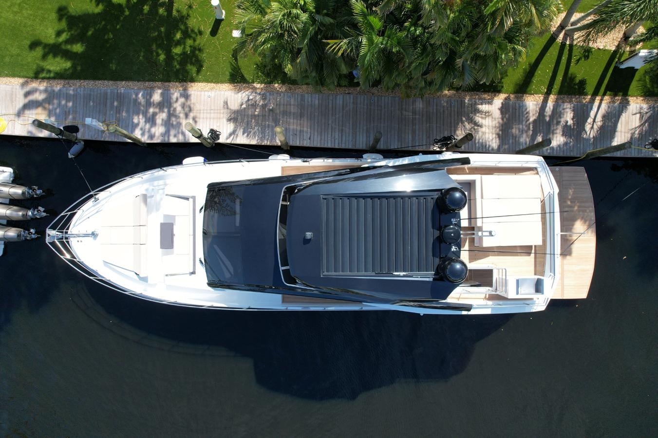 a boat on the water aboard 2024 ASTONDOA 66 FLYBRIDGE Yacht for Sale