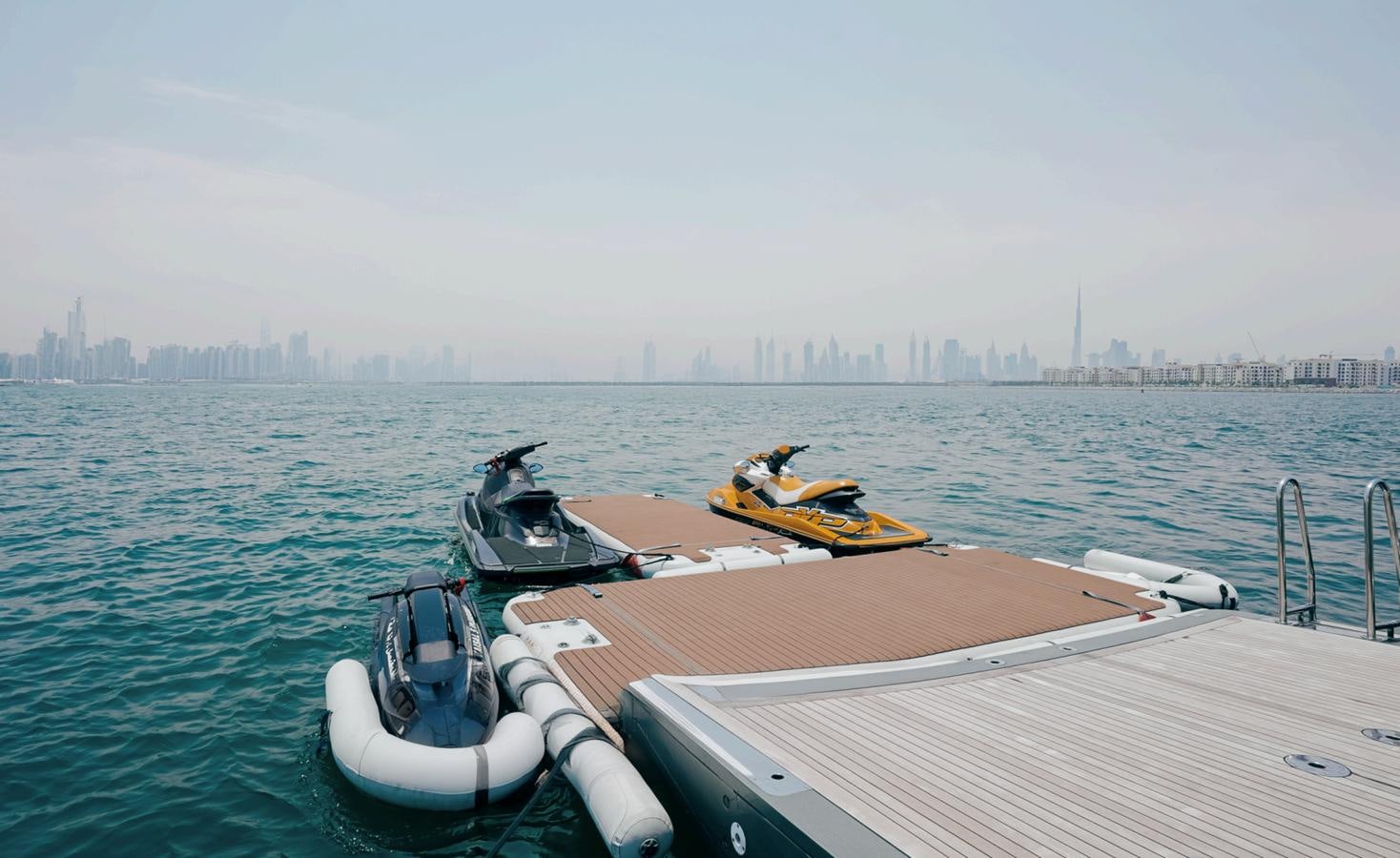 a couple of boats on a body of water aboard 2007 SUNSEEKER 37M Yacht for Sale