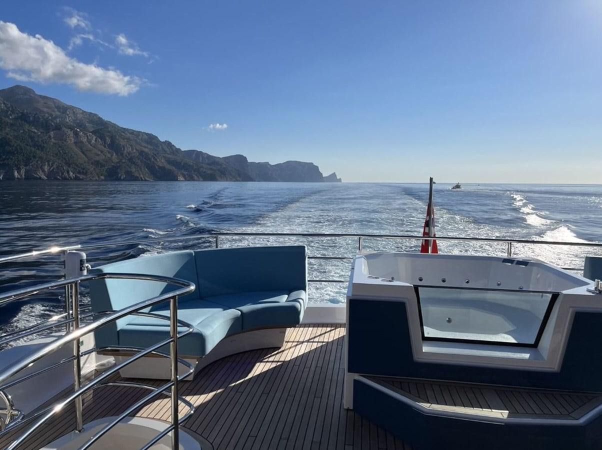 a boat on the water aboard SKYE Yacht for Sale