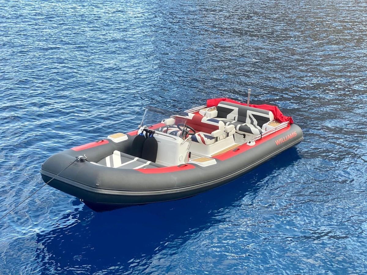 a boat in the water aboard SKYE Yacht for Sale