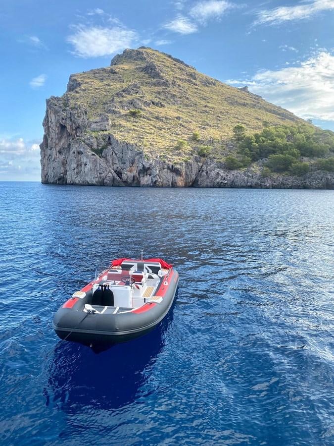 a boat on the water aboard SKYE Yacht for Sale