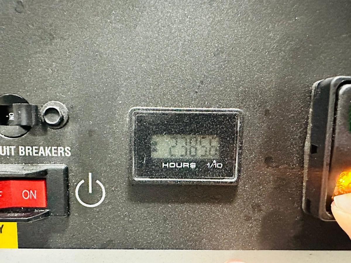 a close-up of a device aboard LORP Yacht for Sale