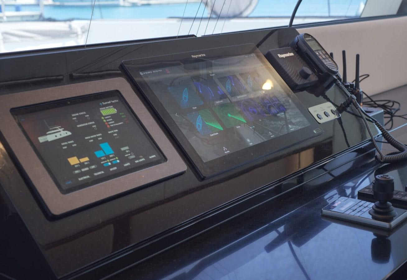 a machine on the counter aboard SUNREEF 70 SAIL - 2023 "OV Yacht for Sale