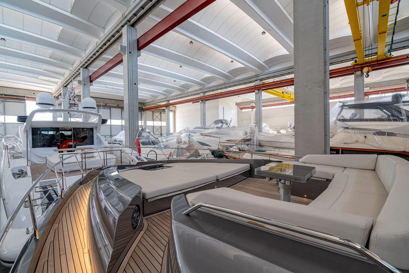 inside view of a factory aboard SILVER BULLET Yacht for Sale