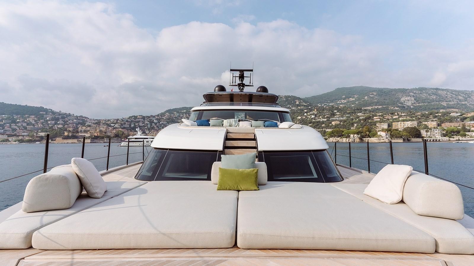 a boat on a deck aboard SAL Yacht for Sale