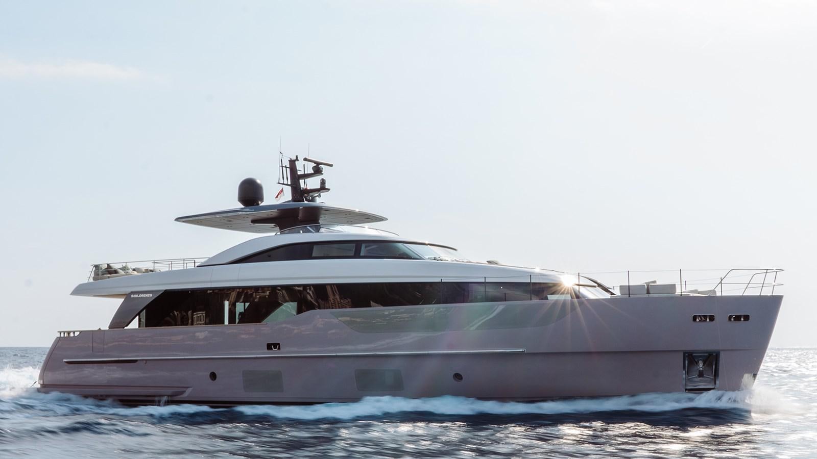 a boat in the water aboard SAL Yacht for Sale