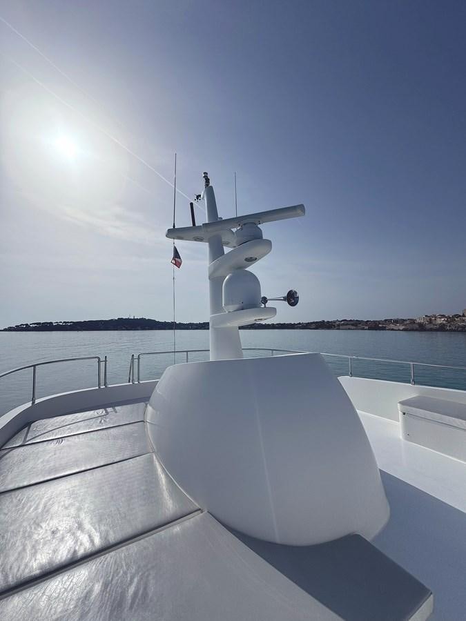 a statue on a boat aboard T88 Yacht for Sale