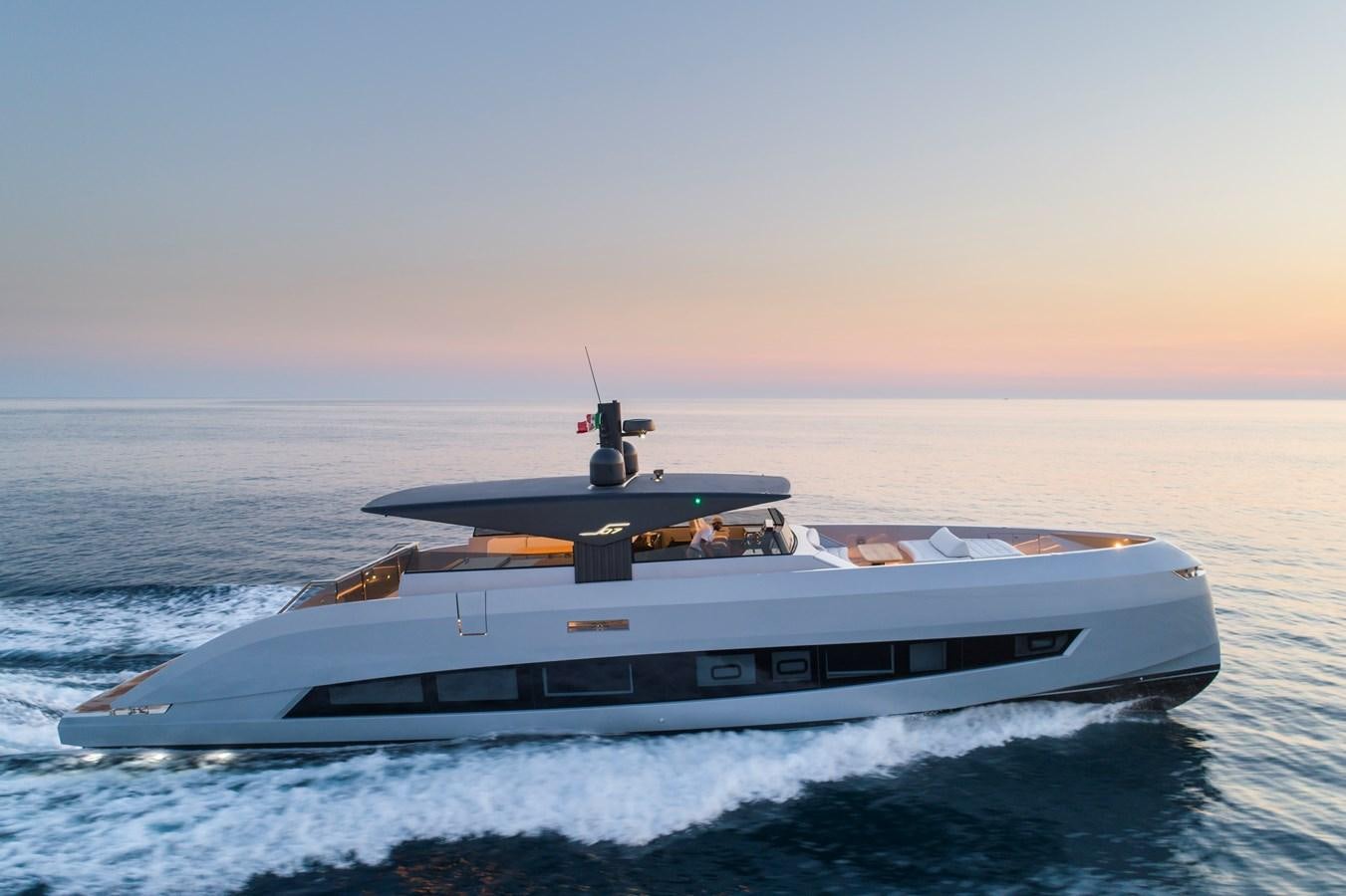 a boat on the water aboard S07 SPIDER Yacht for Sale