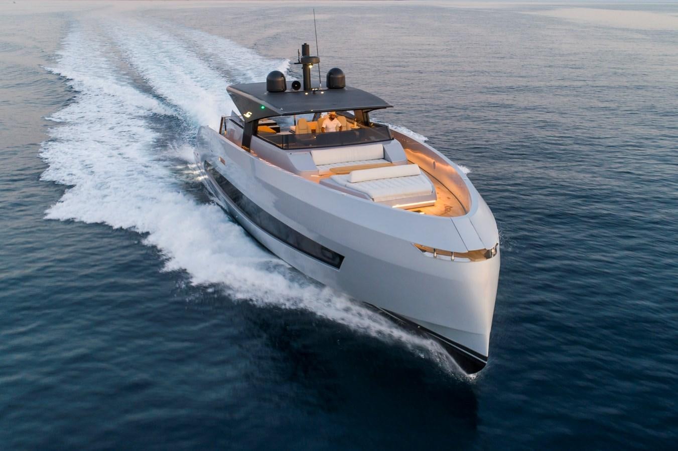 a boat on the water aboard S07 SPIDER Yacht for Sale