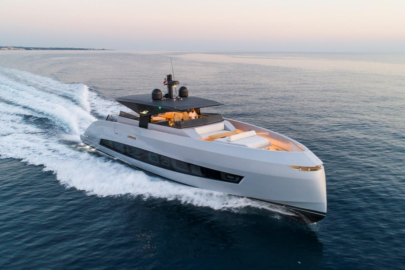 a boat on the water aboard S07 SPIDER Yacht for Sale