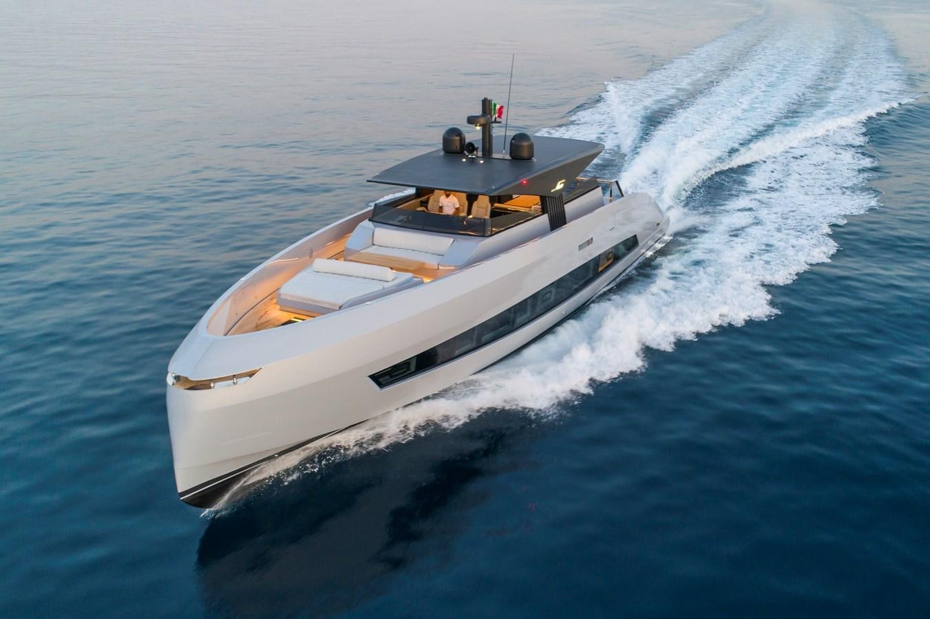 a boat on the water aboard S07 SPIDER Yacht for Sale