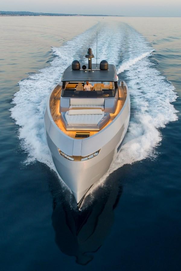 a boat in the water aboard S07 SPIDER Yacht for Sale