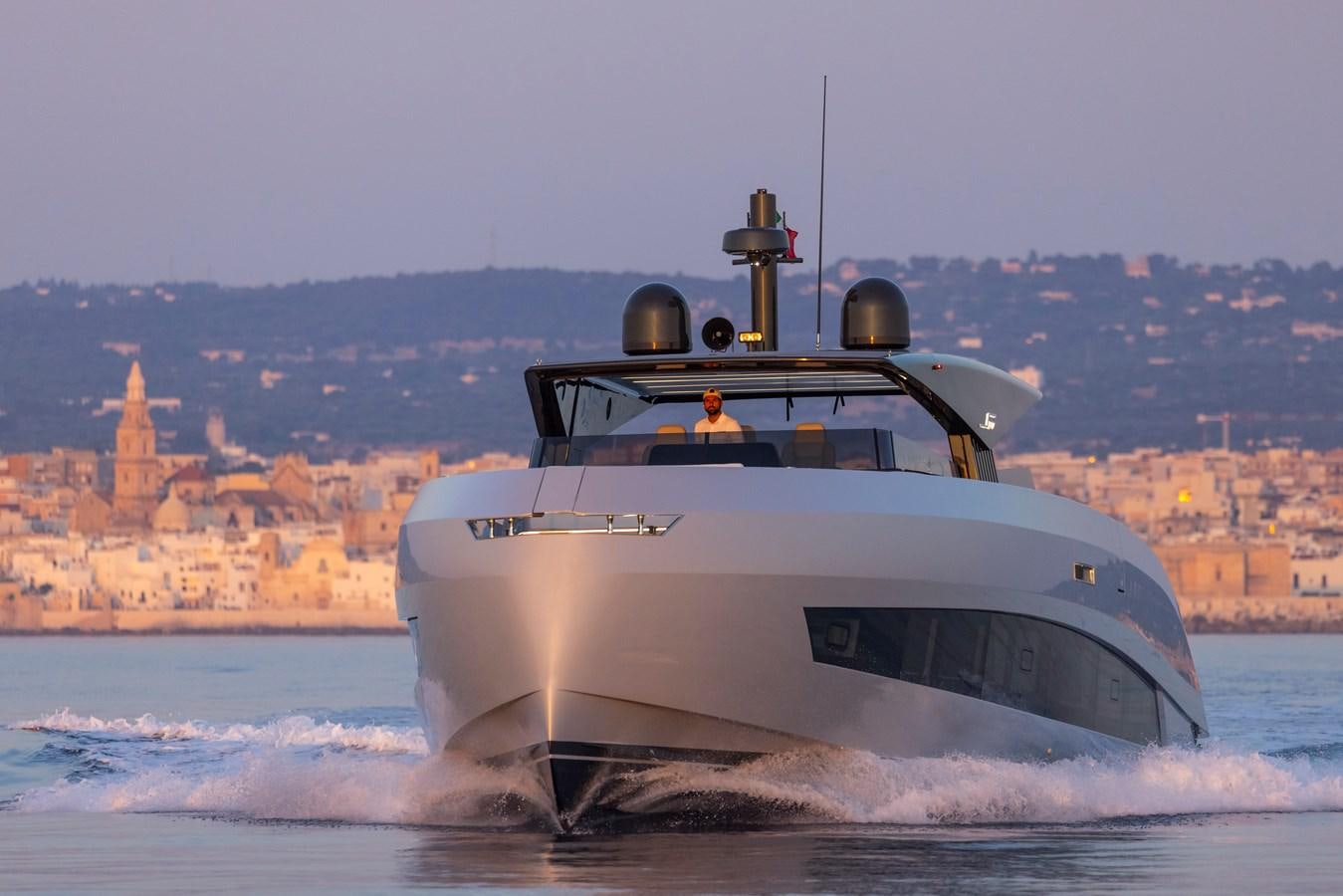 a boat on the water aboard S07 SPIDER Yacht for Sale