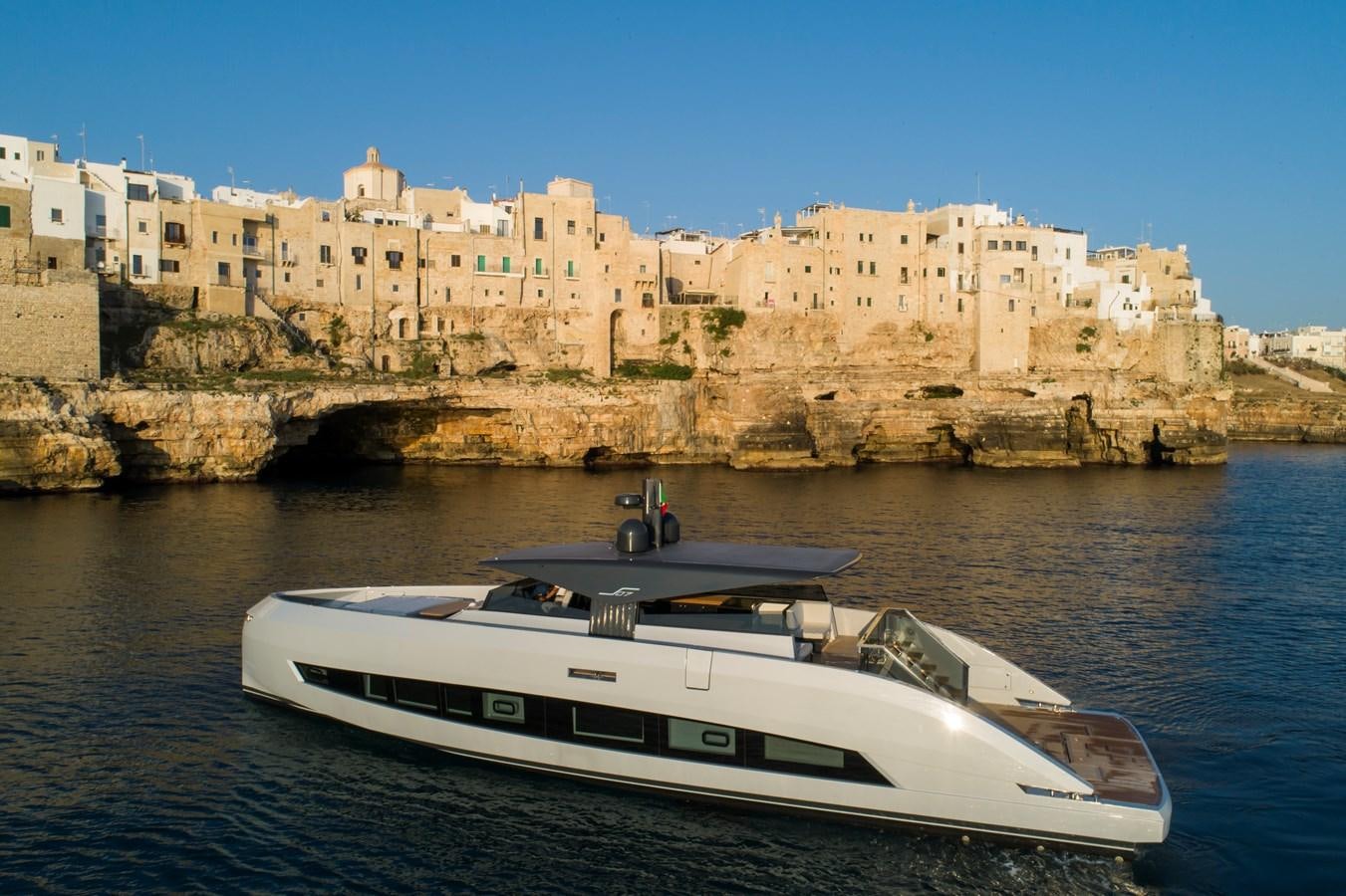 a boat on the water aboard S07 SPIDER Yacht for Sale