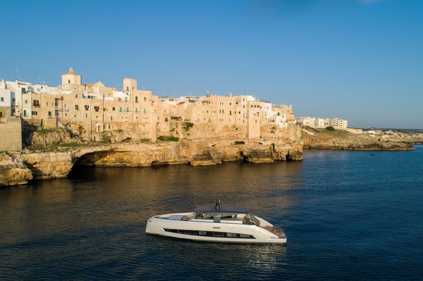 a boat on the water aboard S07 SPIDER Yacht for Sale